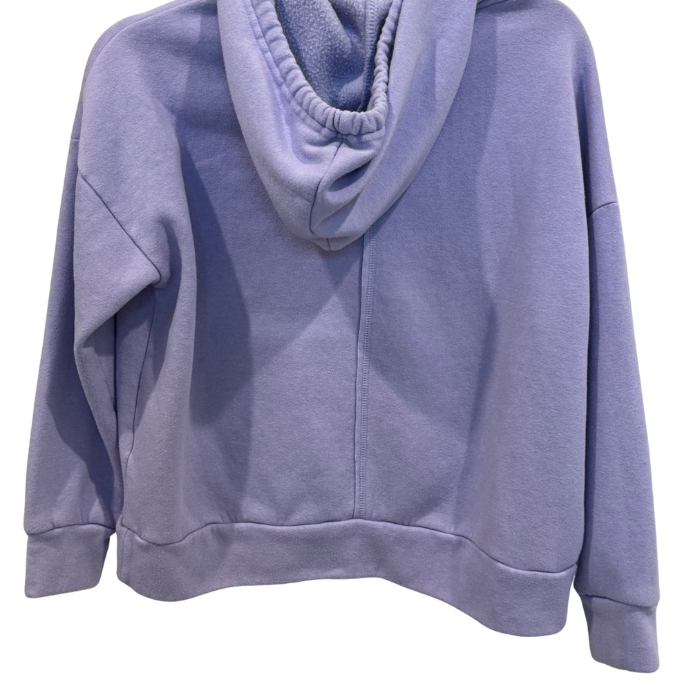 FP Movement Free People Lavender Fleece Hoodie Pullover Oversized XS Athleisure - Picture 4 of 9